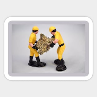 Helping Hands - Weed Design Sticker